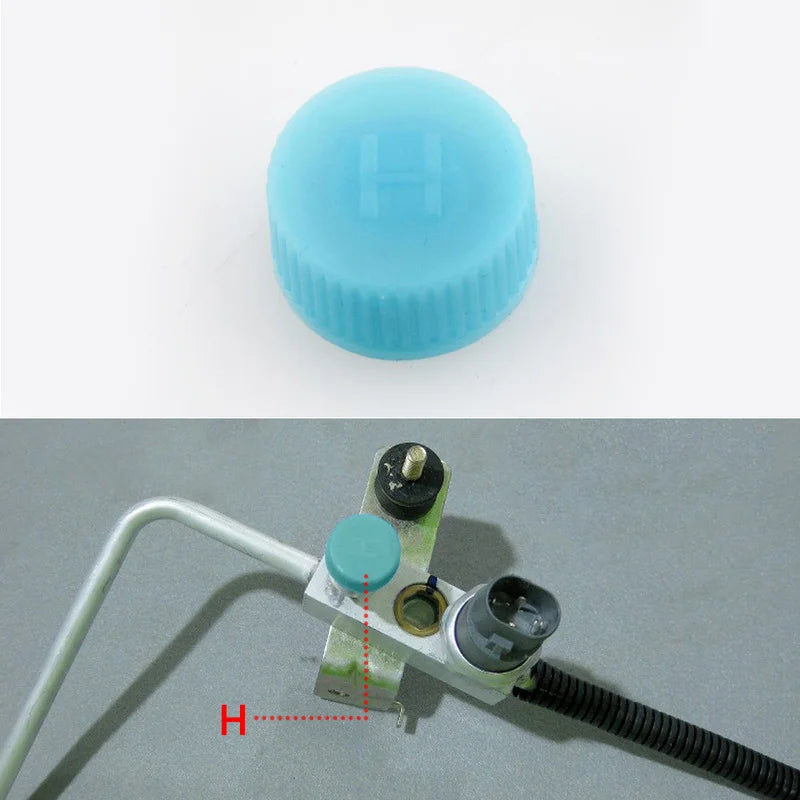 2x High / Low Pressure AC A/C System Valve Cap Air Conditioning Service Tool R134a or R12 Car Air Conditioner Accessories