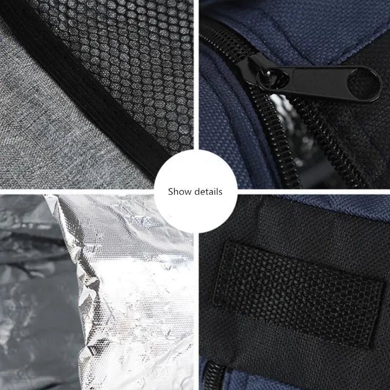 Summer Travel Portable Thermal Insulated 1.5L Bottle Cooler Bags Camping Accessories Insulated Water Bottle Warmer