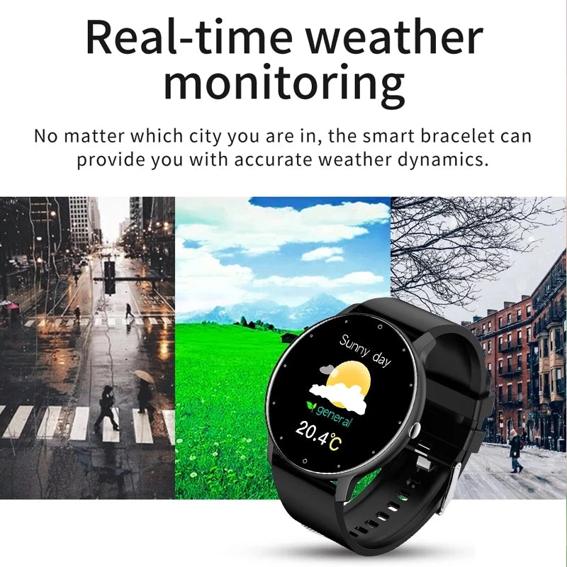 LIGE Smart Watch — Fitness Tracking, Waterproof, iOS & Android