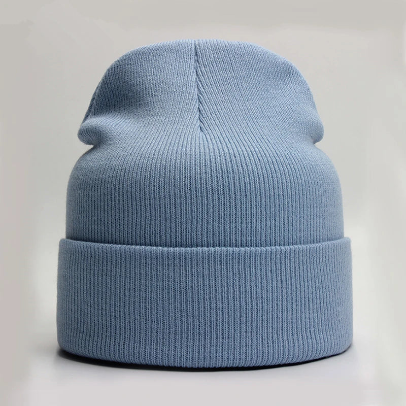 Plain knit beanie - view 3