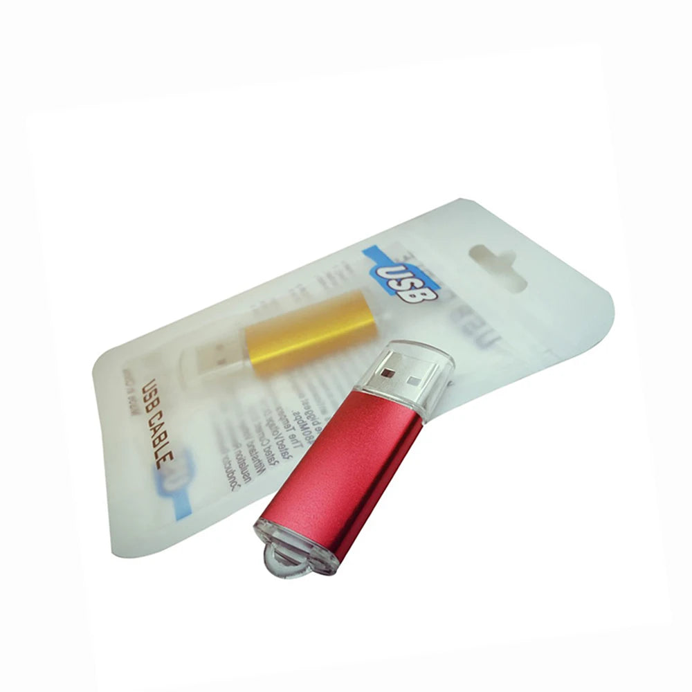 Color USB 2.0 Flash Drive 10-Pack — Bulk Mini Memory Sticks 4GB to 128GB
