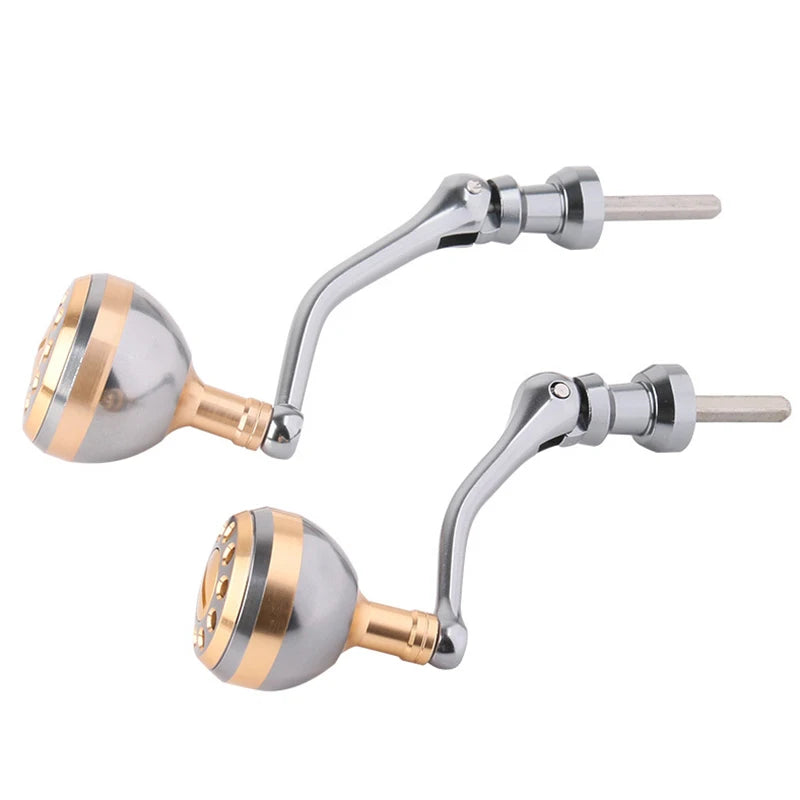 DEUKIO Fishing Reel Rocker Arm Grip Pill All Metal Aluminum Alloy Fishing Reel Handle Knob for Shimano Spinning Reel 1000-6000