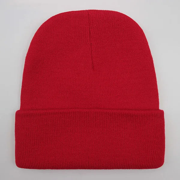 Plain knit beanie - view 7