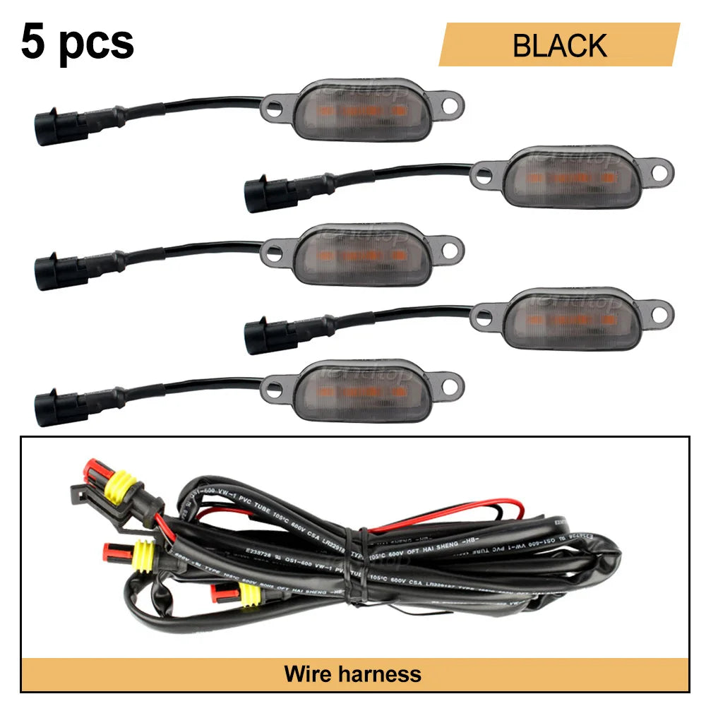 Front Grille Marker LED Light Kit for Ford F-150 2004–2019 (Waterproof)