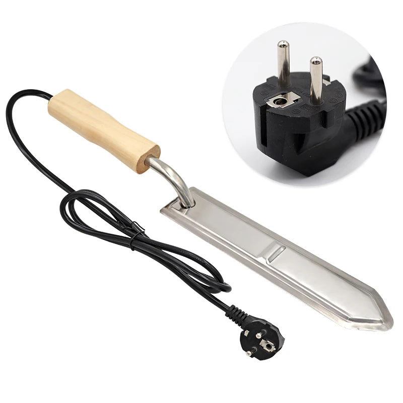 1Pcs Beekeeping Electric Cut Honey Knife 220V Honey Cutter Beehive Beekeeping Equipment Heats Up Quickly Cutting