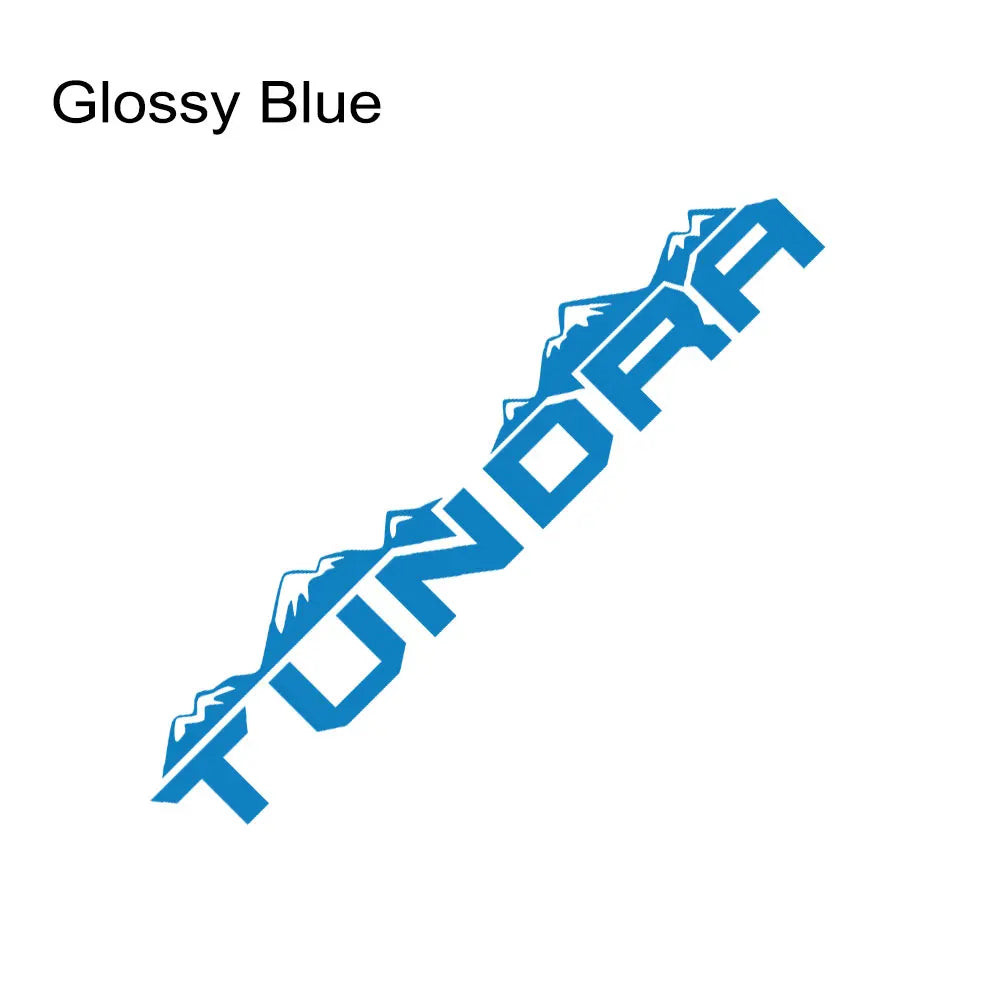 Rear Tailgate Mountain Graphic Vinyl Decal – Compatible with Toyota Tundra Pickup