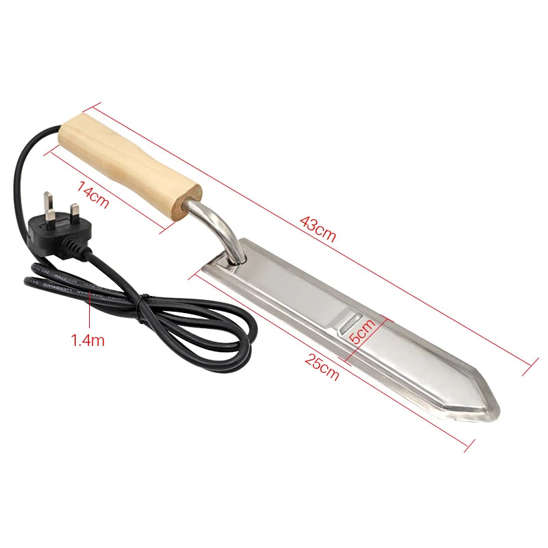 1Pcs Beekeeping Electric Cut Honey Knife 220V Honey Cutter Beehive Beekeeping Equipment Heats Up Quickly Cutting