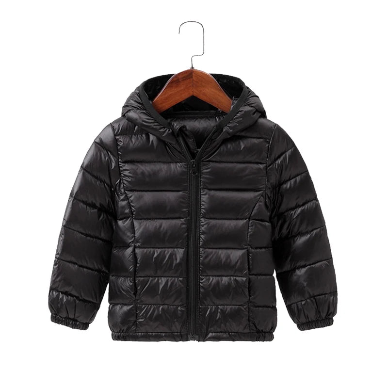 Kids Padded Winter Jacket - Velvet-Lined Warm Coat for Boys and Girls - photo 10