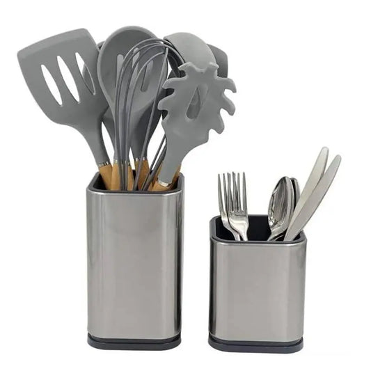 Large Countertop Utensil Holder - Crock for Spatulas and Spoons