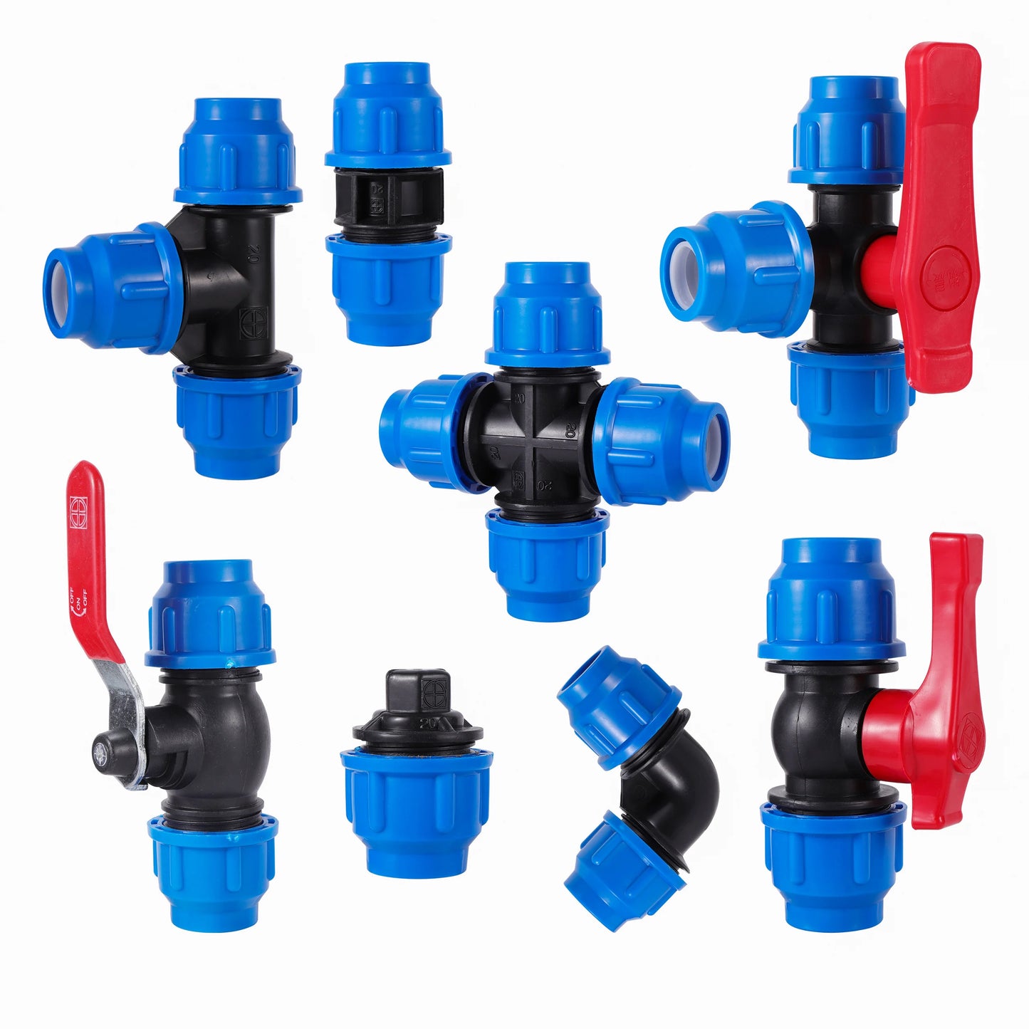 Brass Spray Gun with 3/4",1/2" to 3/4" Female thread Adjustable Water Gun Car Wash Garden lawn Watering Spray gun 1 Pc