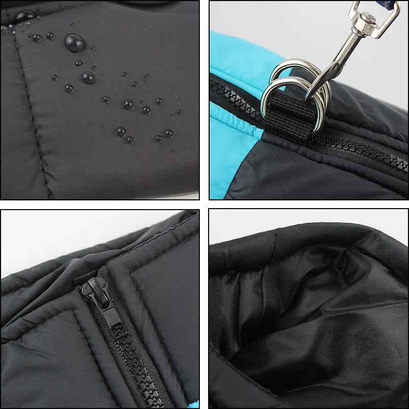 Waterproof Winter Dog Coat - Warm Vest Jacket for Small to Large Dogs
