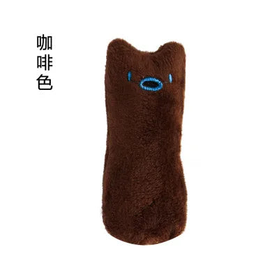 Thumb-Shaped Catnip Chew Toy - Plush Teeth Grinding Cat Toy – photo 8