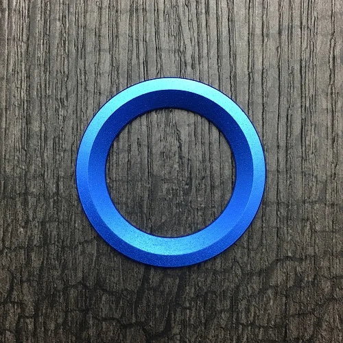 Push Start Stop Engine Button Ring Cover Trim Sticker For Toyota C-HR RAV4 Highlander Venza Alphard 4Runner Sienna Tacoma Hilux