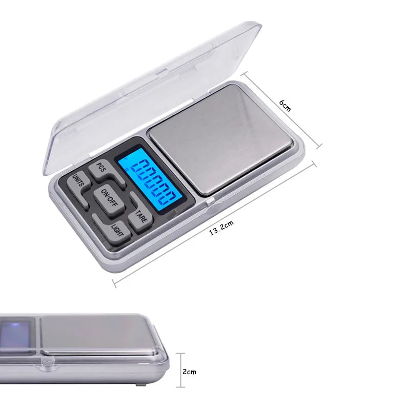 Portable Mini Jewelry Scale High Precision Antique Electronic Weighing Tea Household Gold Weight