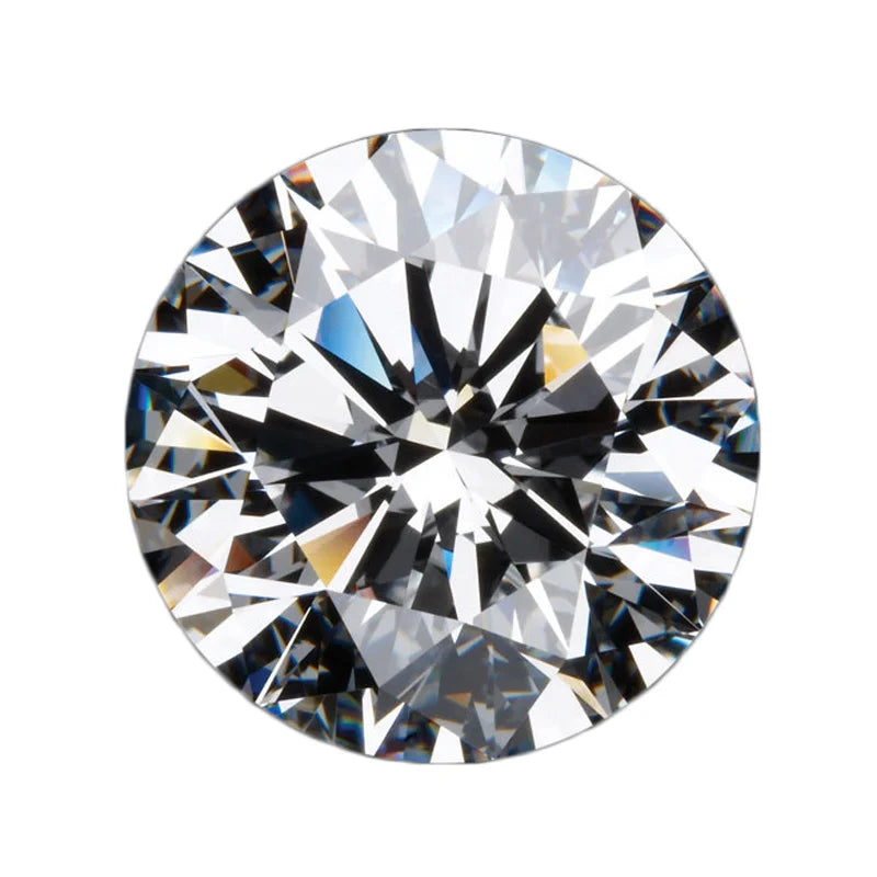 5A Cubic Zirconia Stone Multicolor Round Shape Brilliant Cut Loose CZ Stones Synthetic Gems Beads For Jewelry1.0~20mm AAAAA