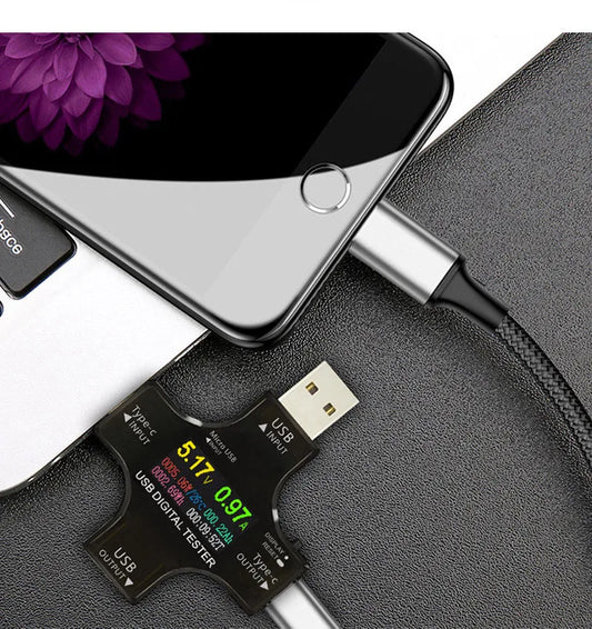 USB 3.1 Type-C Digital Voltmeter & Ammeter Tester