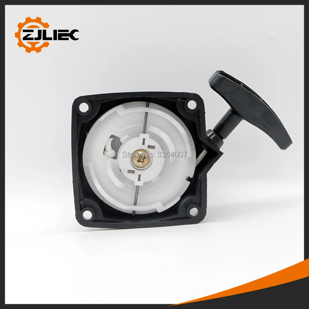 1pc recoil Starter fit for earth auger 49cc ground drill tree plant machine post hole digger 52cc grass trimmer cutter starter
