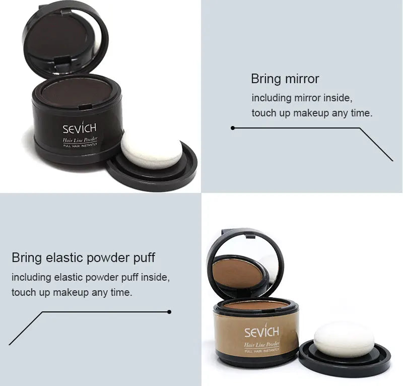 MMAlto Sevich Hairline Shadow Powder 4g – Hair Concealer for Thinning Hair & Hairline Coverage