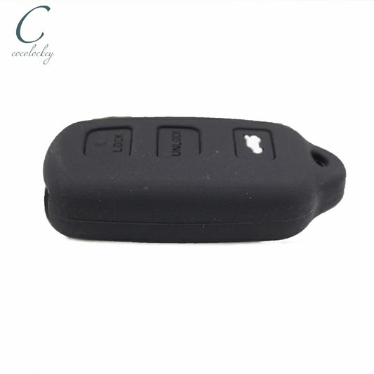 Silicone Key Fob Cover Case for Corolla, Camry, Matrix & Vibe - 3 Button - photo 3