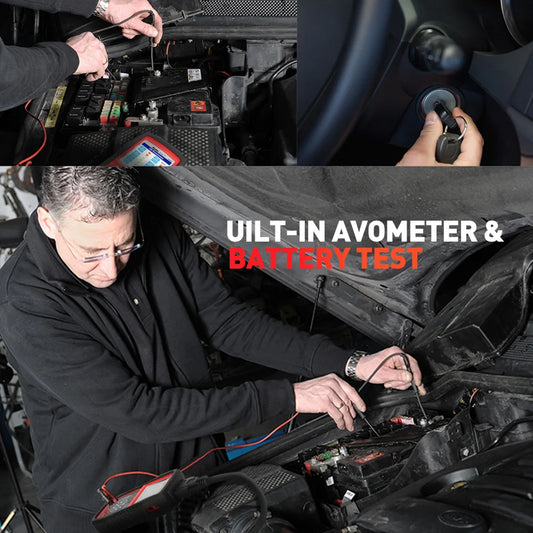 Autel AL539B Auto Code Reader Electrical Battery Tester for 12 Volts Batteries EOBD OBD 2 OBD2 Scanner Original Free Shipping