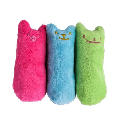 Thumb-Shaped Catnip Chew Toy - Plush Teeth Grinding Cat Toy – photo 4