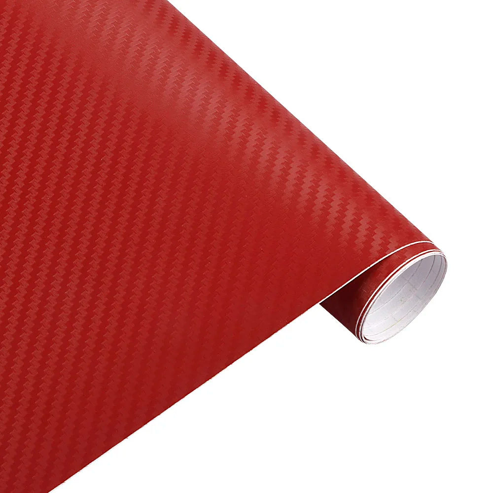 200cm x50cm 3D Carbon Fiber Vinyl Wrap Film Motorcycle Car Vehicle Stickers And Decals Sheet Roll Car Accessories Car-styling