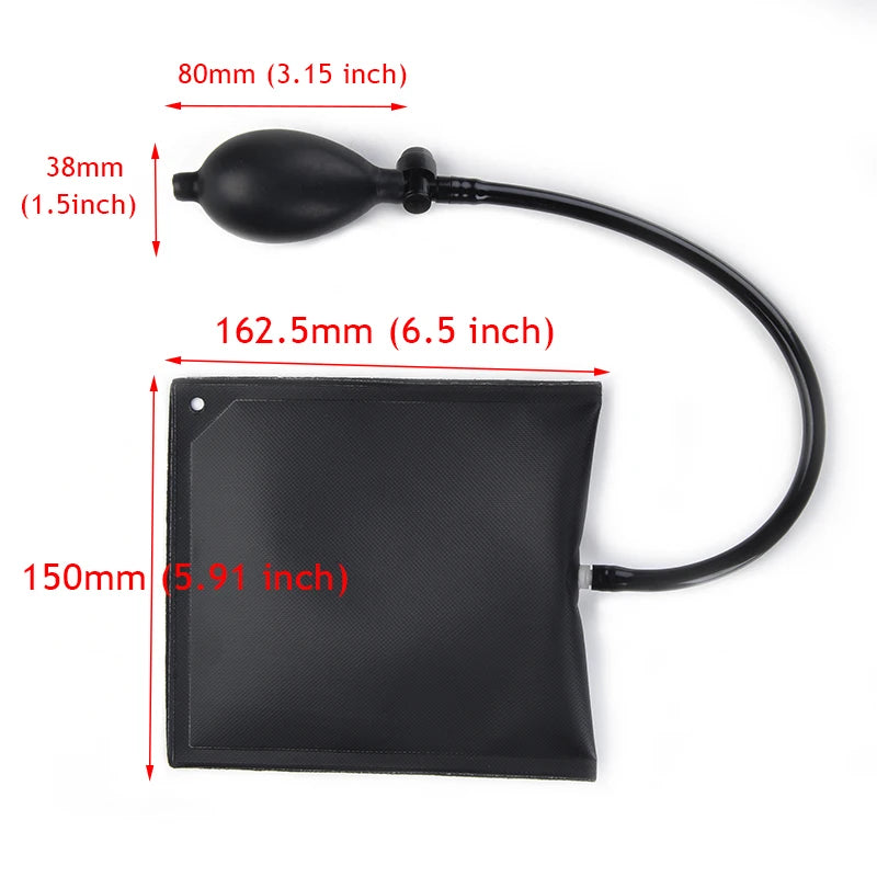NAIERDI 6.5 inch Pump Wedge Locksmith Hand Tools Pick Set Open Car Door Auto Air Wedge Airbag Window Repair Supplies Hardware