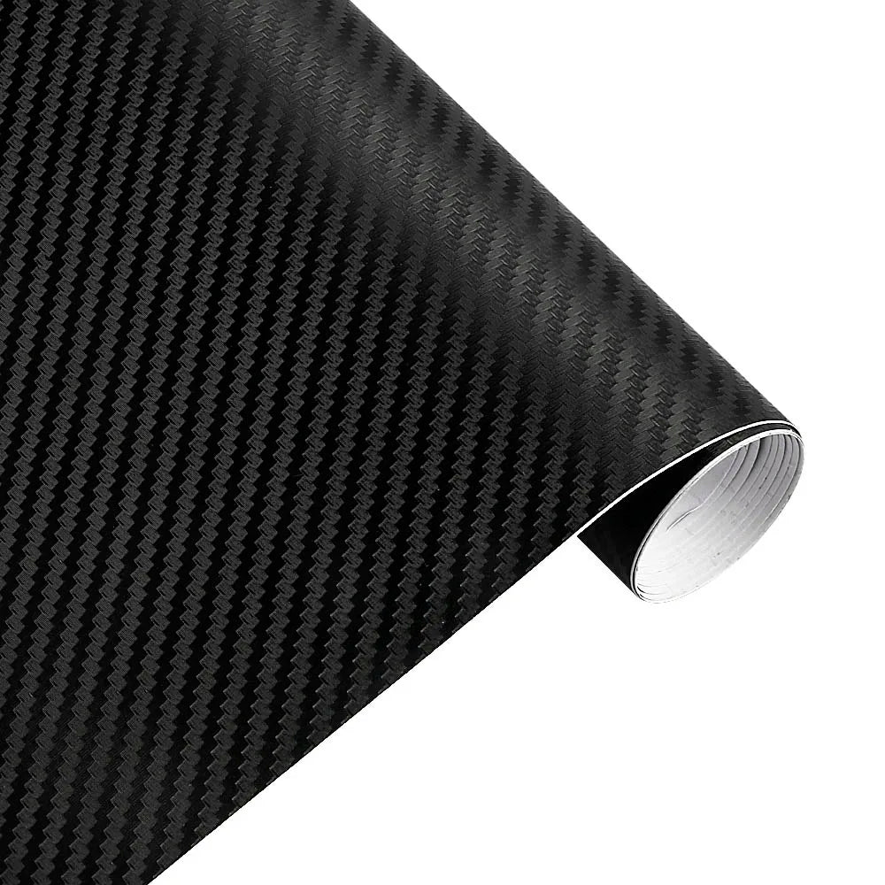 200cm x50cm 3D Carbon Fiber Vinyl Wrap Film Motorcycle Car Vehicle Stickers And Decals Sheet Roll Car Accessories Car-styling