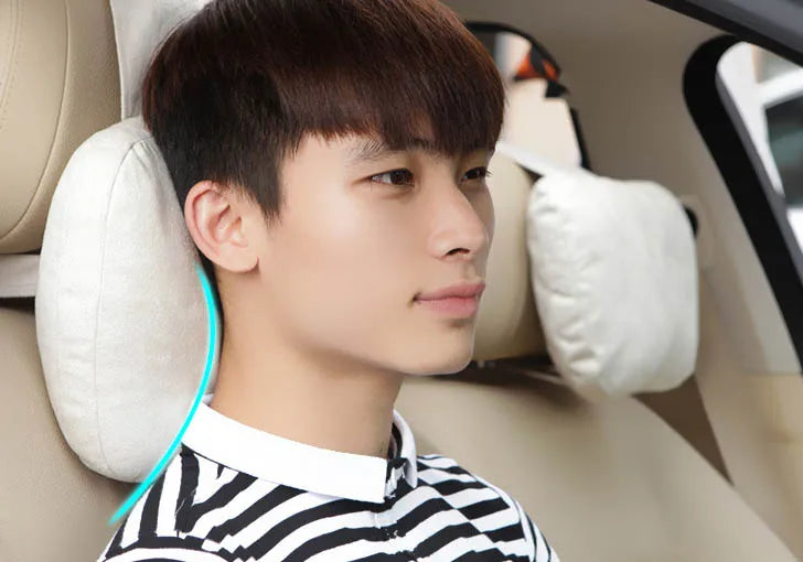Top Car Headrest Neck Support Seat For Mercedes-Benz Maybach S Class Soft Universal Adjustable Car Pillow Neck Rest Cushion