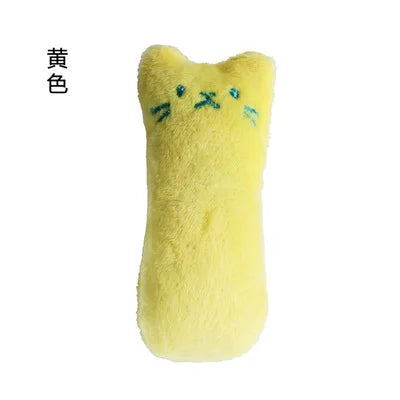 Thumb-Shaped Catnip Chew Toy - Plush Teeth Grinding Cat Toy – photo 6