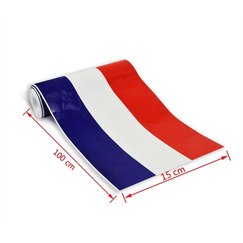 M-Colored Power Stripe Hood/Roof Decal for BMW 1/2/3/4/5/7 Series, X1, X3