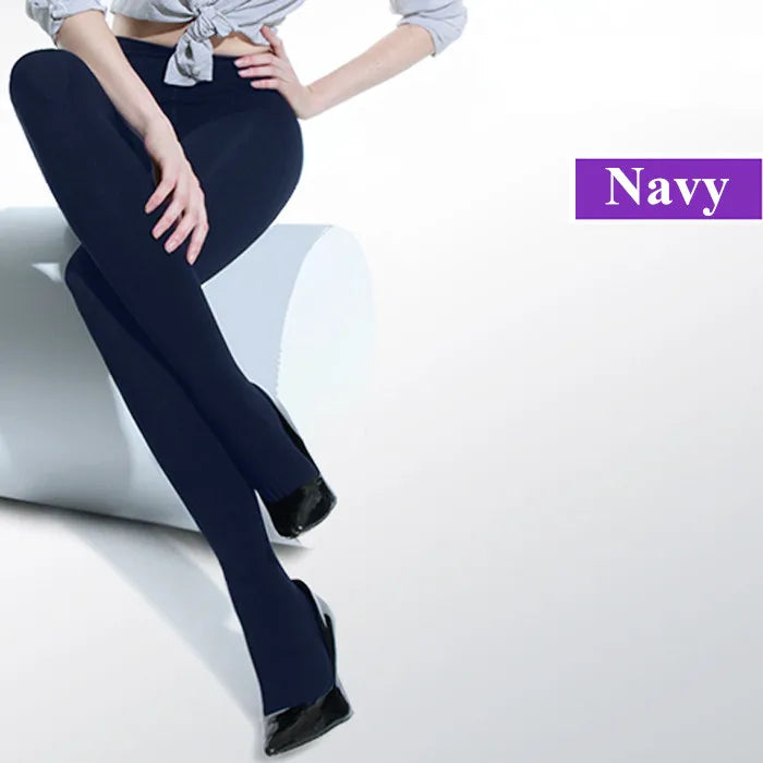 Women's Opaque Tights, 120D Seamless Pantyhose