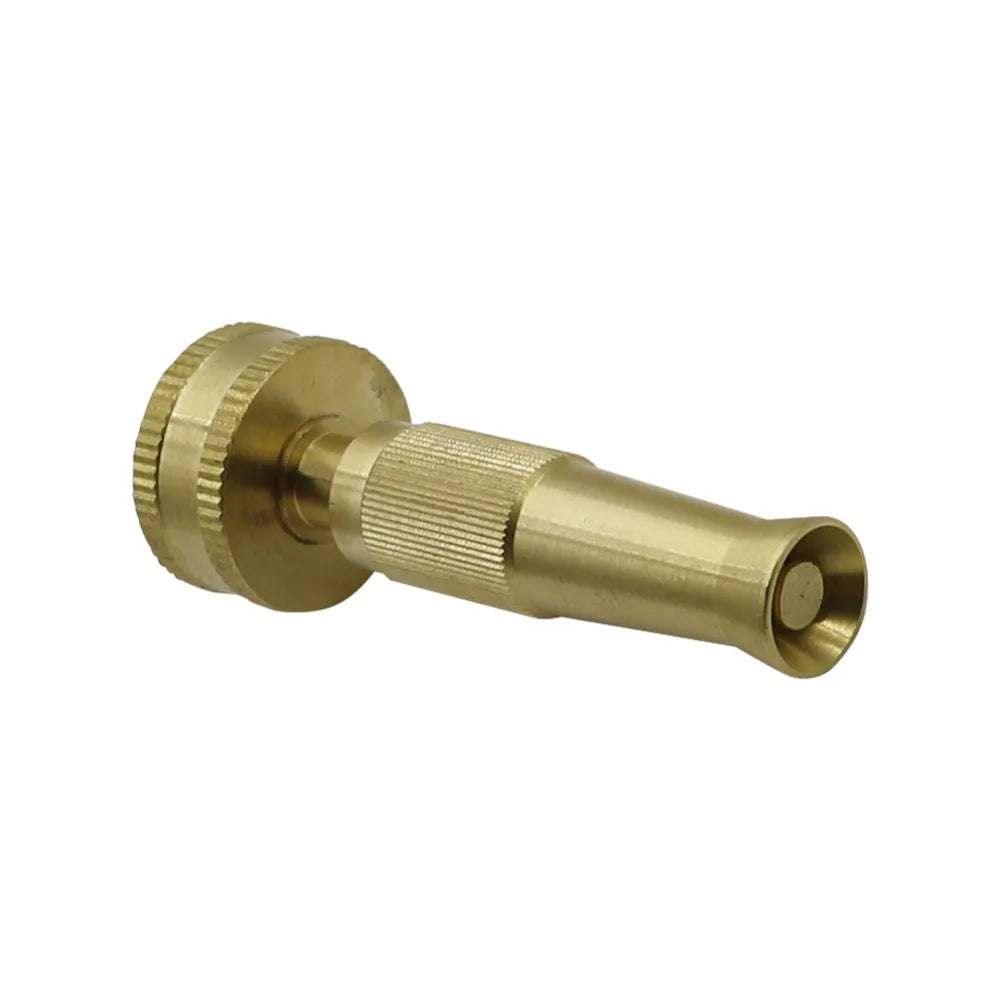 Brass Spray Gun with 3/4",1/2" to 3/4" Female thread Adjustable Water Gun Car Wash Garden lawn Watering Spray gun 1 Pc