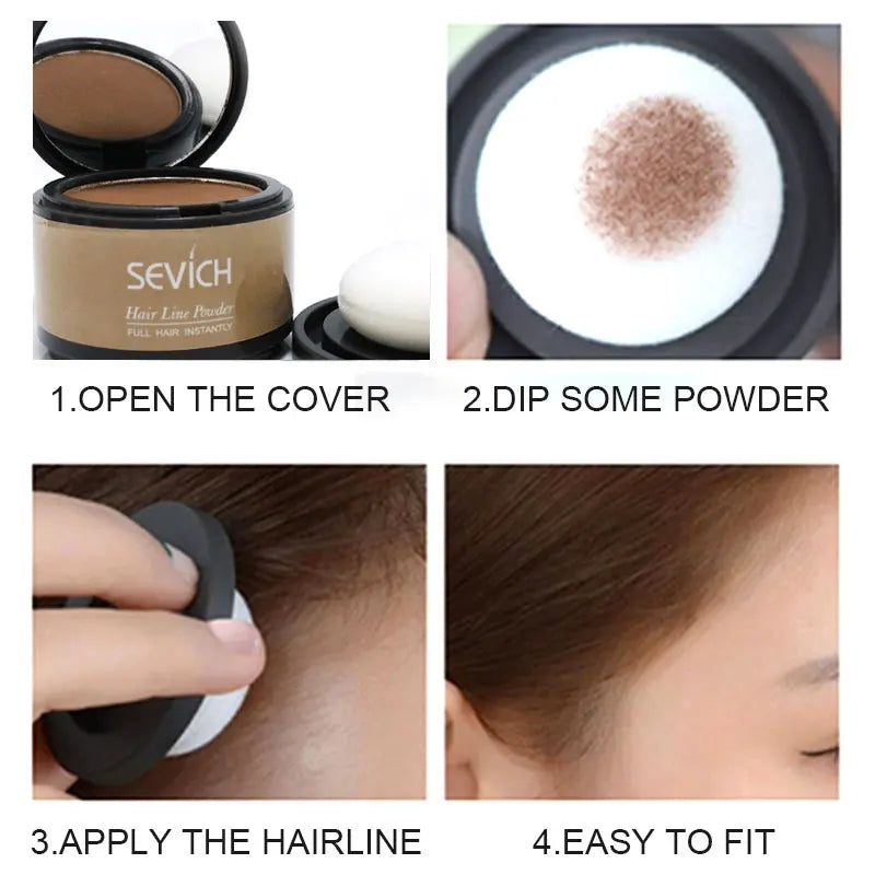 MMAlto Sevich Hairline Shadow Powder 4g – Hair Concealer for Thinning Hair & Hairline Coverage