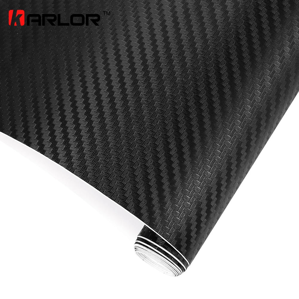 200cm x50cm 3D Carbon Fiber Vinyl Wrap Film Motorcycle Car Vehicle Stickers And Decals Sheet Roll Car Accessories Car-styling