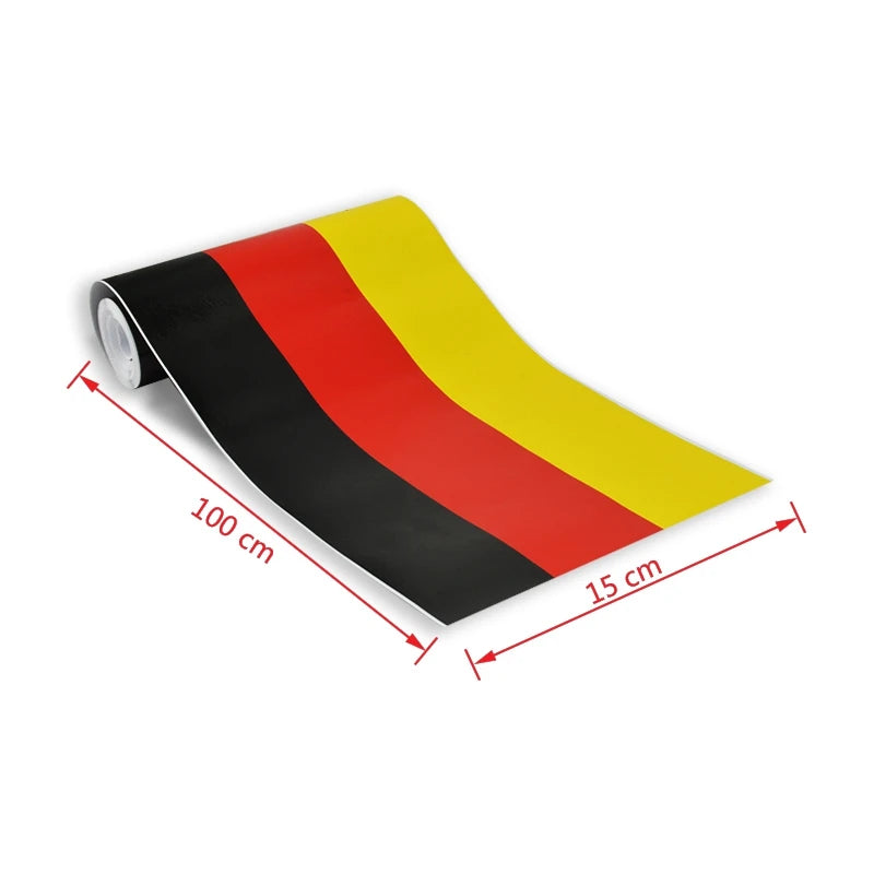 M-Colored Power Stripe Hood/Roof Decal for BMW 1/2/3/4/5/7 Series, X1, X3