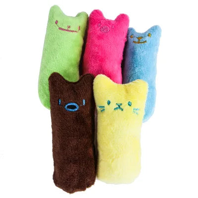 Thumb-Shaped Catnip Chew Toy - Plush Teeth Grinding Cat Toy – photo 5