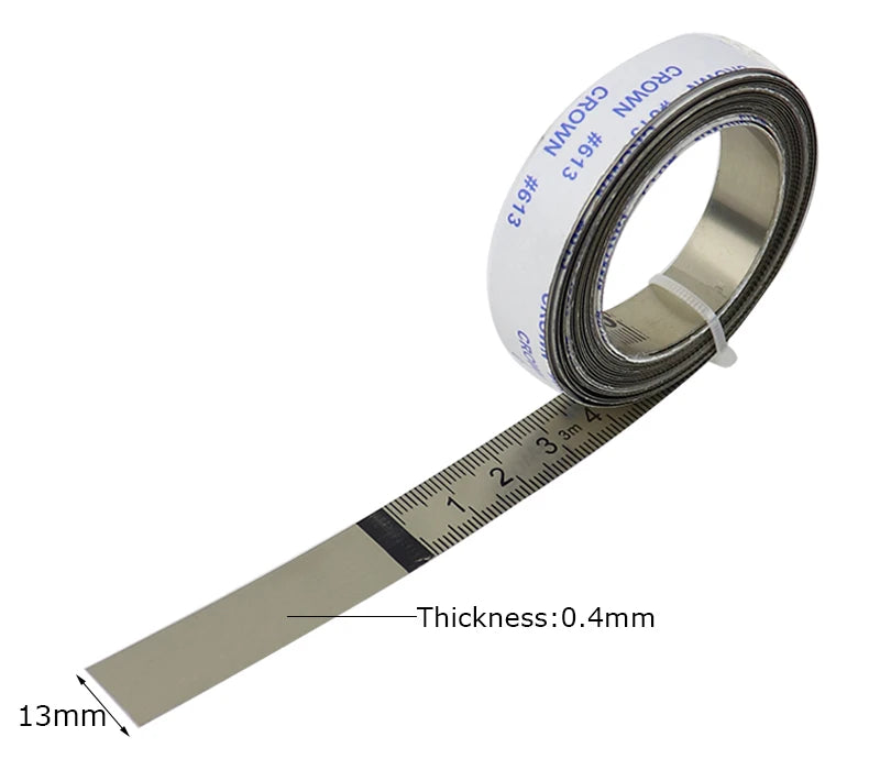 Miter Track Tape Measure Self Adhesive Metric Stainless Steel Scale Ruler 1M-6M For T-track Router Table Saw Woodworking Tool