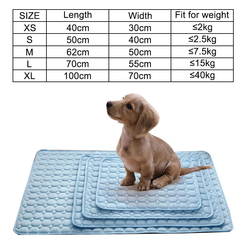 Washable Summer Cooling Mat for Dogs - Breathable Pad – photo 2