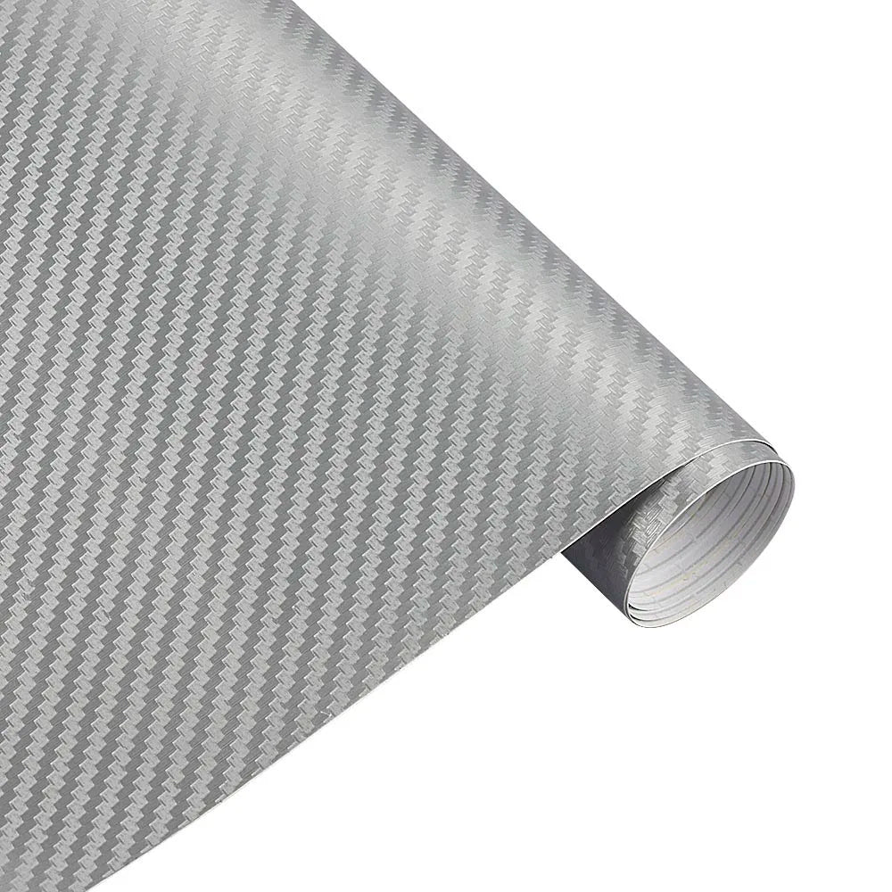 200cm x50cm 3D Carbon Fiber Vinyl Wrap Film Motorcycle Car Vehicle Stickers And Decals Sheet Roll Car Accessories Car-styling