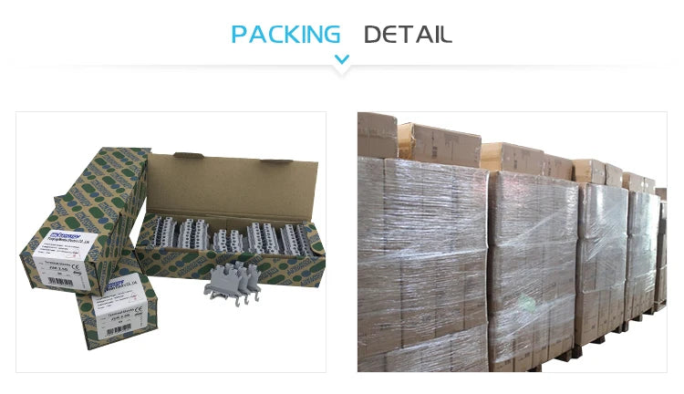 10Pcs UK 2.5 Terminal Block UK2.5B Screw Connection Connect Strip 2.5B 2.5mm² Cable Electrical Din Rail Wire Connector