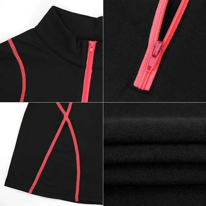 Women's High Collar Thermal Set - Long Sleeve Top & Long Johns - photo 4