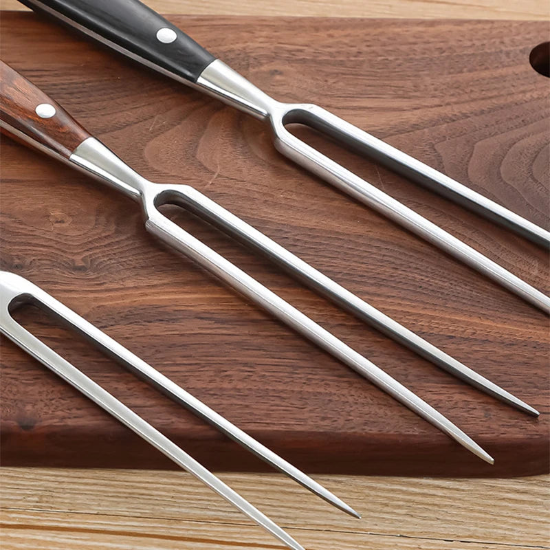 Barbecue Fork Beef Grill Tools BBQ Accessories Stainless Steel Portable Outdoor BBQ Camping Cooking Barbecue Grill Grill Grill