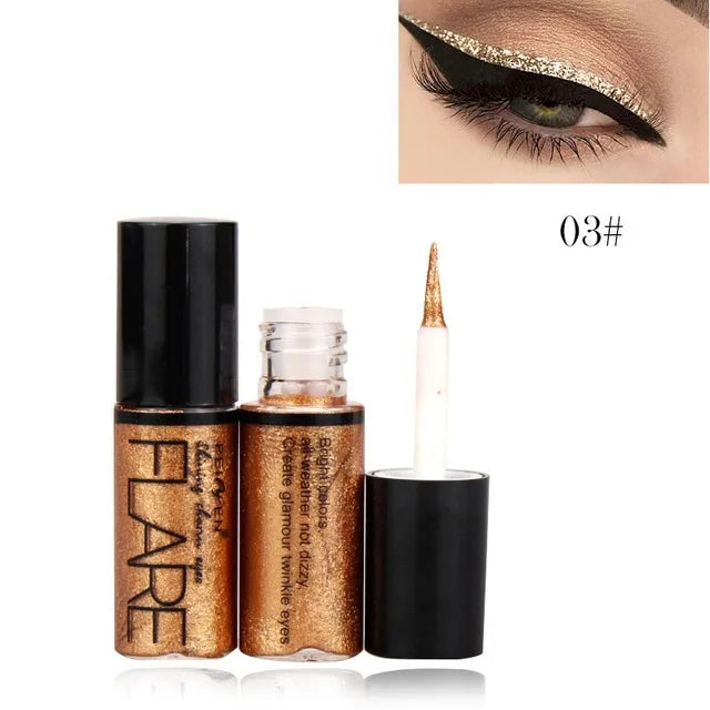 Double-Ended Stamp Liquid Eyeliner Pen – Waterproof Fast-Dry Black Eye Liner with Seal Stamp