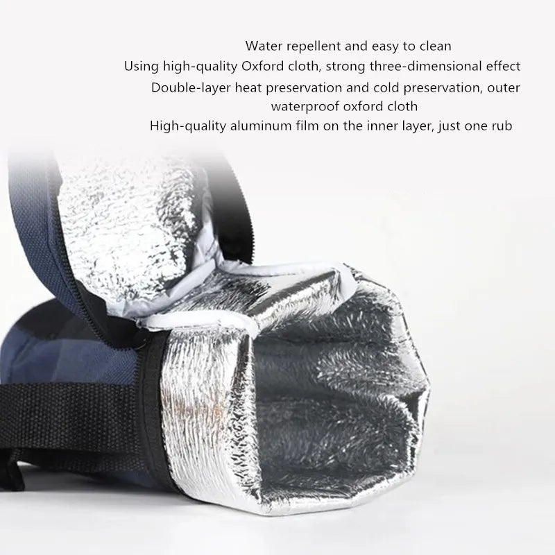 Summer Travel Portable Thermal Insulated 1.5L Bottle Cooler Bags Camping Accessories Insulated Water Bottle Warmer