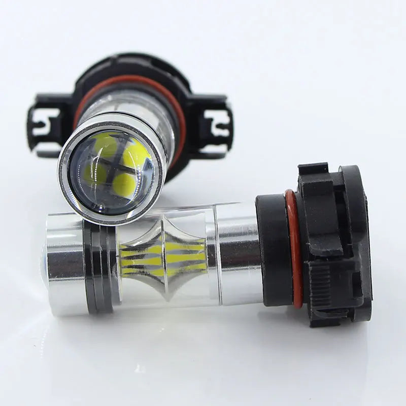 2PCS For Jeep Compass 2017 2018 2019 LED Car Front Daytime running Light Bulbs DRL Lamps 2504 PSX24W 6000KError Free Accessories