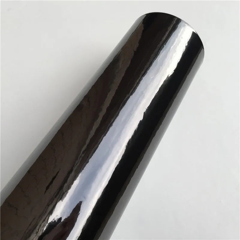 Glossy Silver Mirror Chrome Vinyl Film Wrap Car Wraps Foil Car Sticker Bubble Free