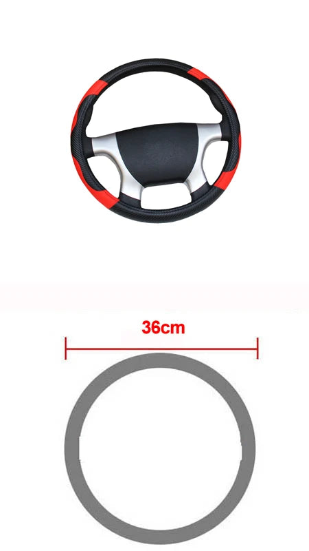 For 36 38 40 42 45 47 50CM 7 Sizes to Choose For Auto Truck Car Steering-Wheel Car Styling Car Steering Wheel Cover Diameters
