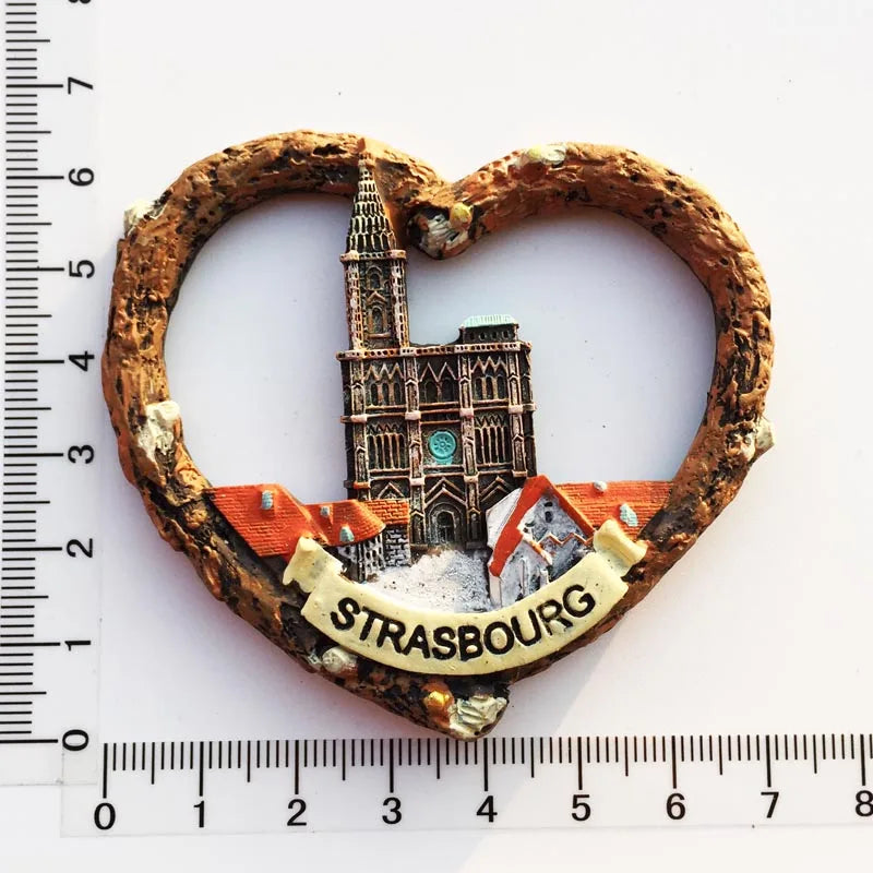 France  Paris Fridge Magnet Souvenir Carcassonne Cannes Imanes Para Riviera Arch of Triumph NICE Magnetic Stickers Home Decor