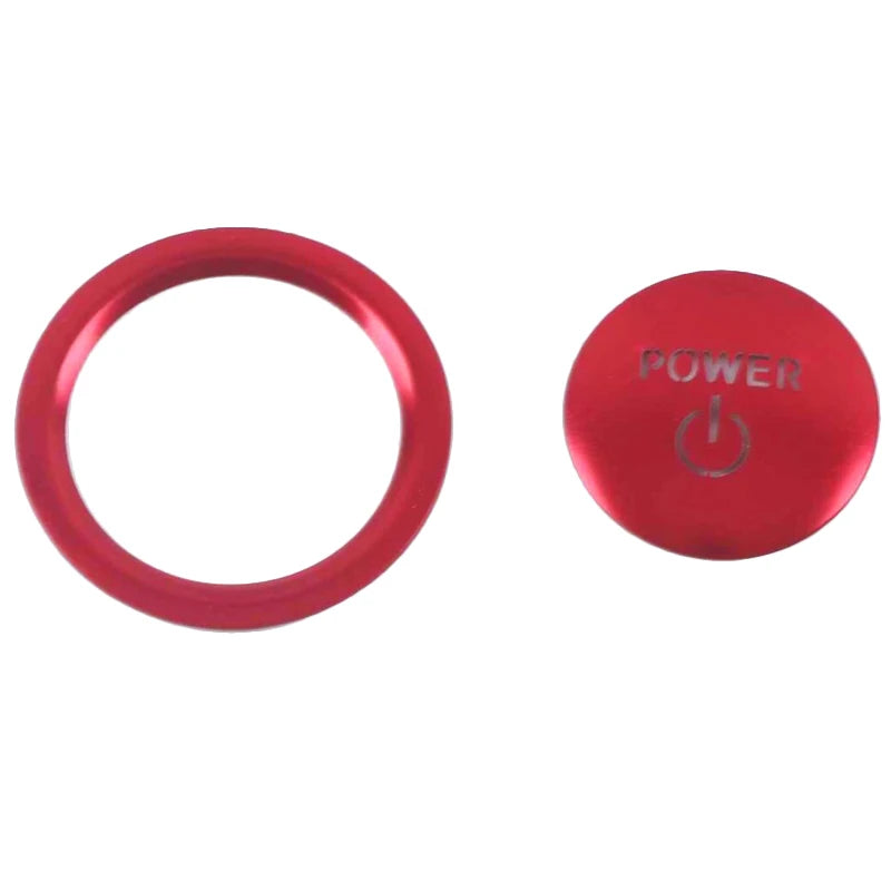 Car Interior Red Chrome Decoration Accessories For 2019-2021 Toyota RAV4 Armrest Console Strips Water Cup Cover Air Vent Trims